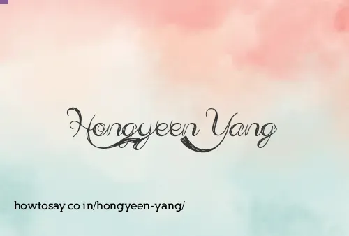 Hongyeen Yang