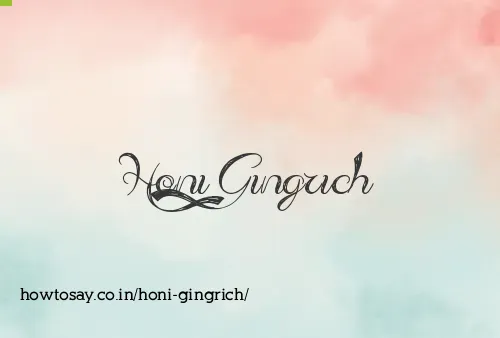 Honi Gingrich