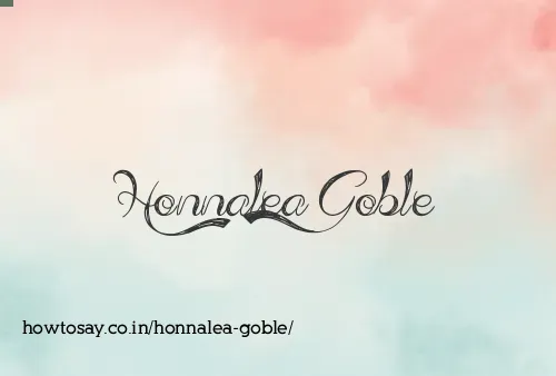 Honnalea Goble