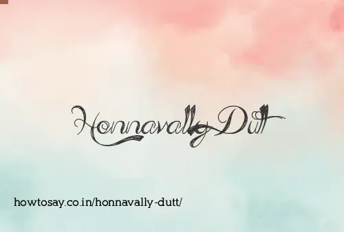 Honnavally Dutt