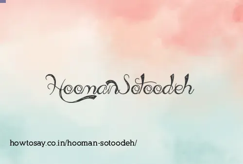 Hooman Sotoodeh