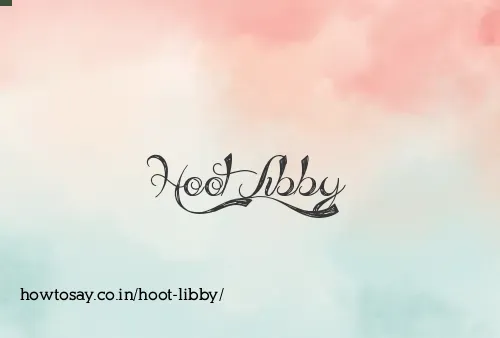 Hoot Libby