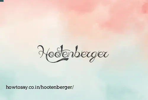 Hootenberger