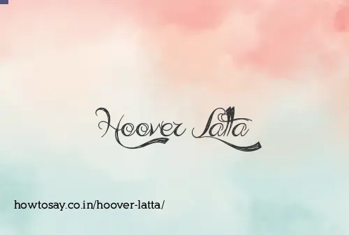 Hoover Latta