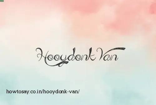Hooydonk Van