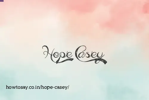 Hope Casey