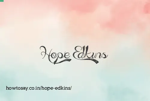 Hope Edkins