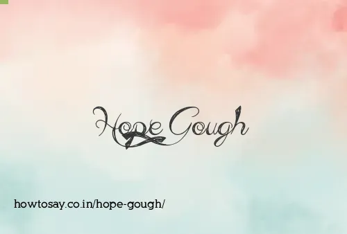 Hope Gough