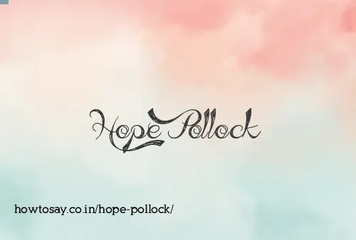 Hope Pollock