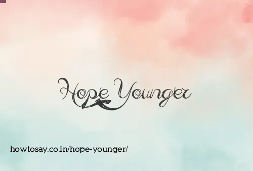 Hope Younger