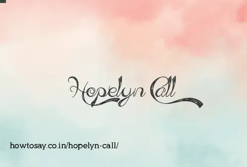 Hopelyn Call