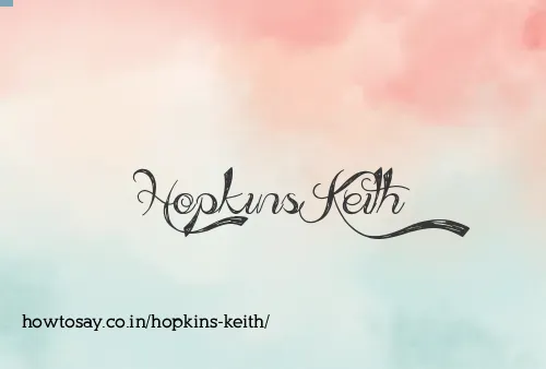 Hopkins Keith