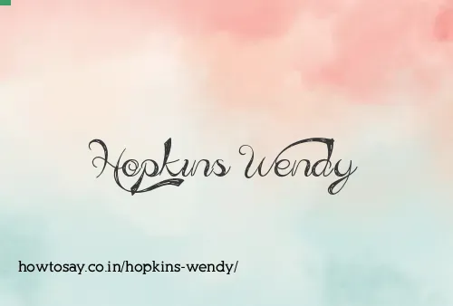 Hopkins Wendy