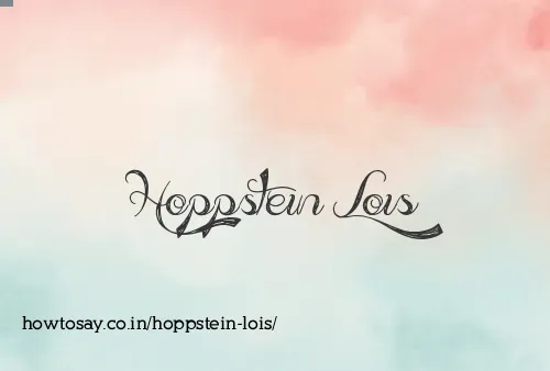 Hoppstein Lois