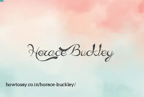 Horace Buckley