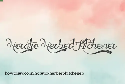 Horatio Herbert Kitchener