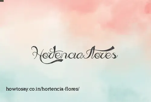 Hortencia Flores