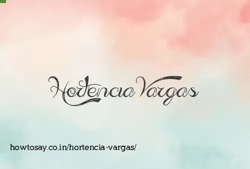 Hortencia Vargas