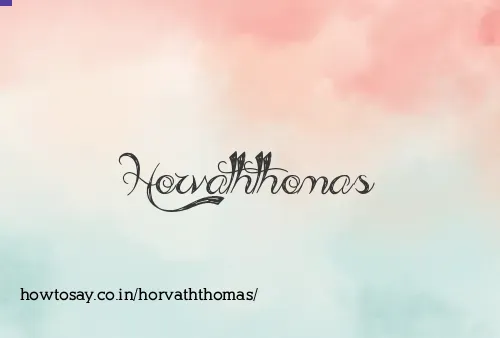 Horvaththomas