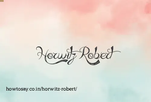 Horwitz Robert