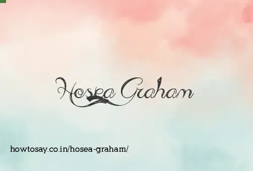 Hosea Graham