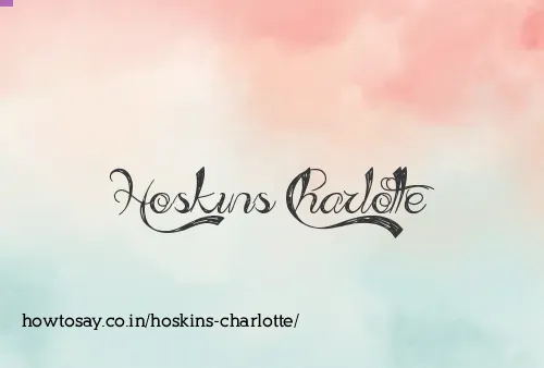 Hoskins Charlotte
