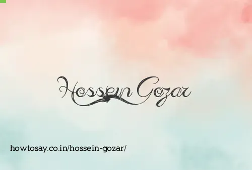 Hossein Gozar