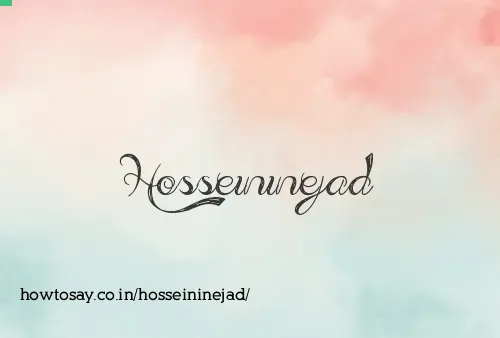 Hosseininejad
