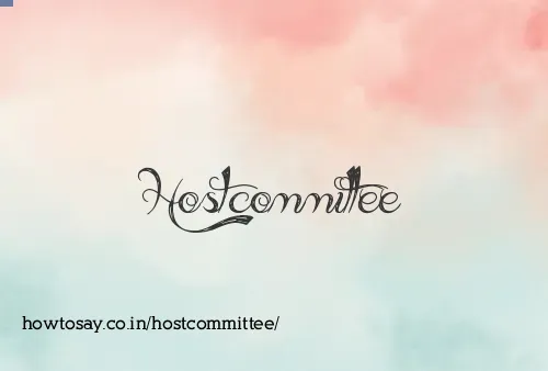 Hostcommittee