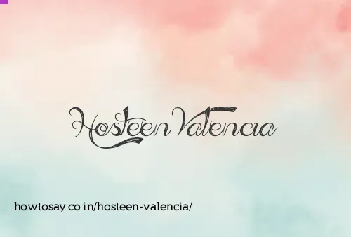Hosteen Valencia