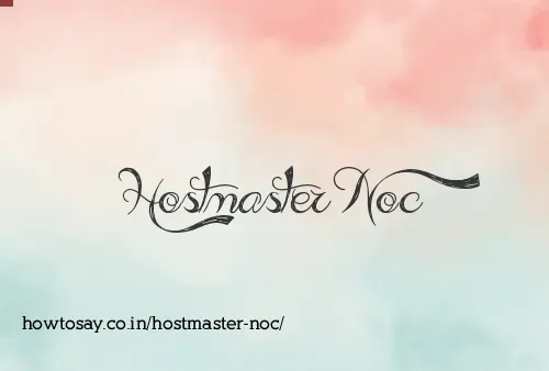 Hostmaster Noc