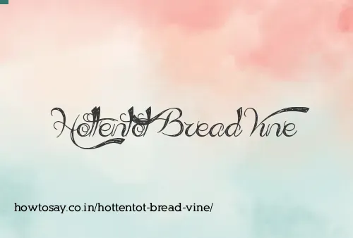 Hottentot Bread Vine