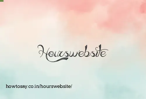 Hourswebsite