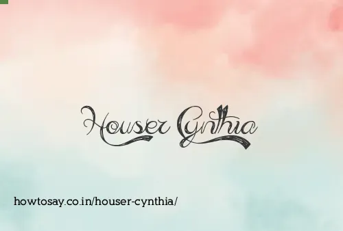 Houser Cynthia