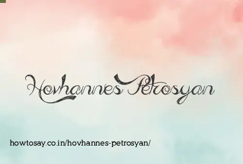 Hovhannes Petrosyan
