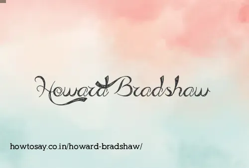 Howard Bradshaw