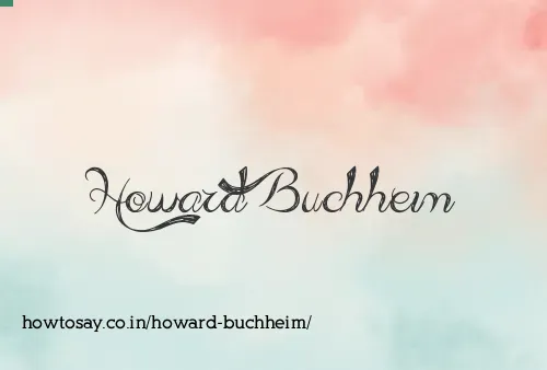 Howard Buchheim