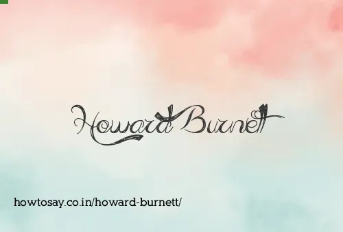 Howard Burnett