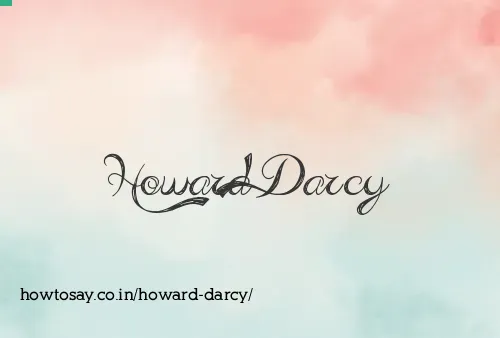Howard Darcy