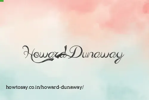 Howard Dunaway