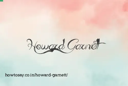 Howard Garnett