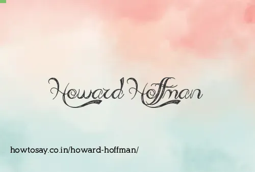 Howard Hoffman