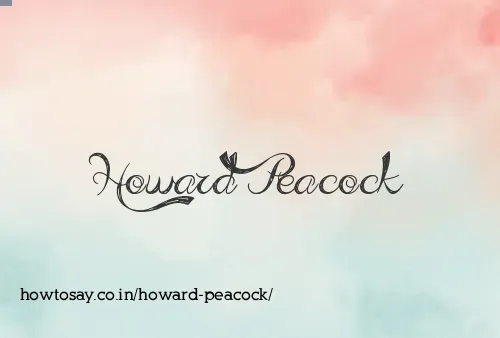 Howard Peacock