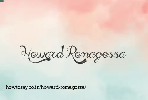 Howard Romagossa