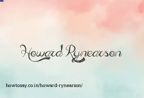 Howard Rynearson