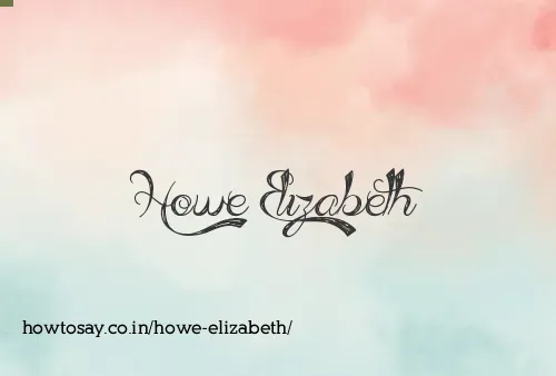 Howe Elizabeth