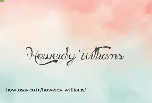 Howeidy Williams