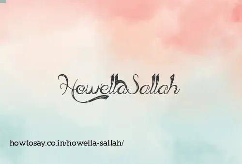 Howella Sallah