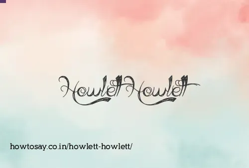 Howlett Howlett