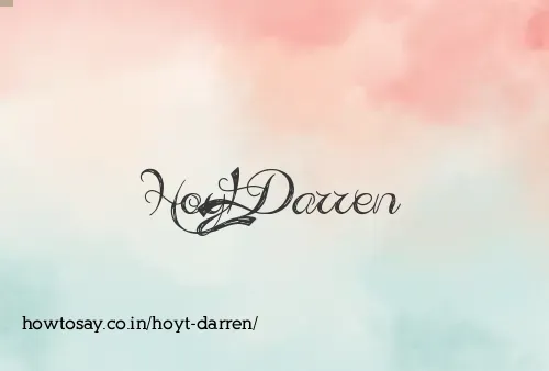 Hoyt Darren
